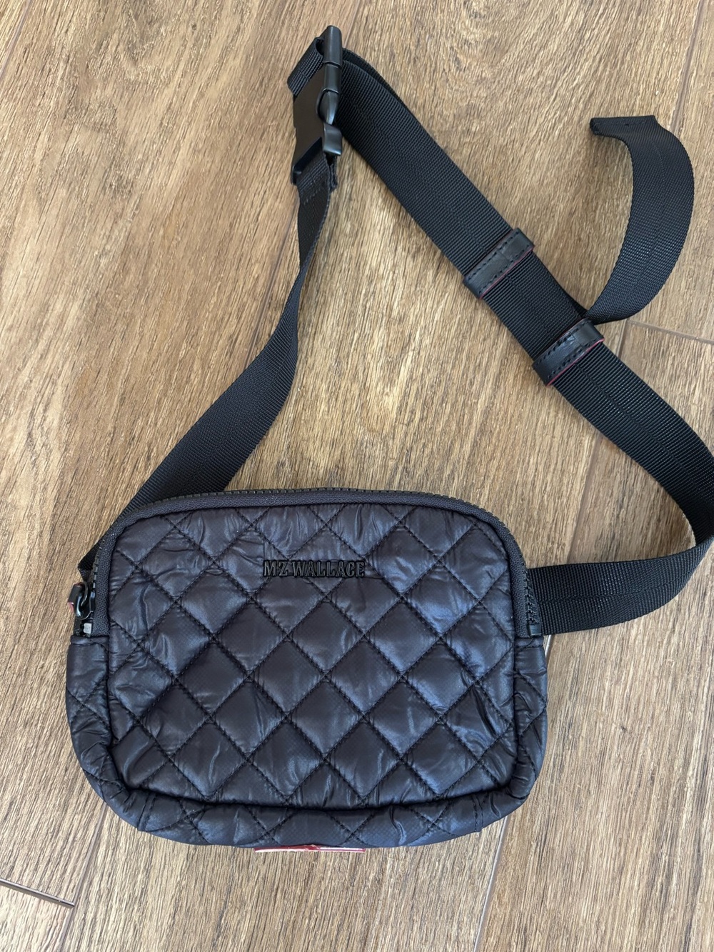 MZ Wallace Limited Edition Black Quilted Belt Bag